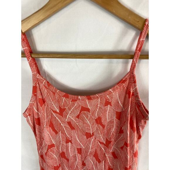 Banana Republic Leaf Print Cami Tank size small - Picture 2 of 6